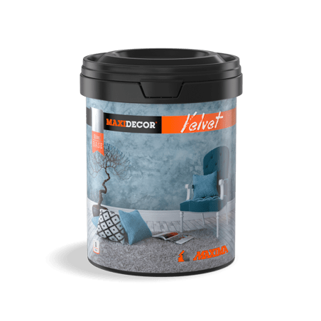 MAXIDECOR VELVET SILVER