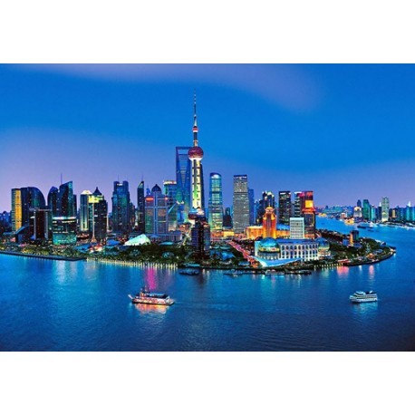 FOTOTAPET SHANGHAI SKYLINE  135