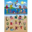 FOTOTAPET ANIMAL ALPHABET  383