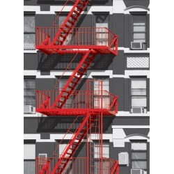 FOTOTAPET FIRE ESCAPE 432