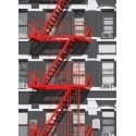 FOTOTAPET FIRE ESCAPE 432