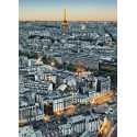 FOTOTAPET PARIS AERIAL VIEW  434