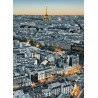 FOTOTAPET PARIS AERIAL VIEW  434