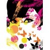 FOTOTAPET FLORAL GIRL  439