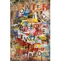 POSTER GRUNGE TYPO  636