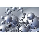 POSTER SILVER ORBS  664