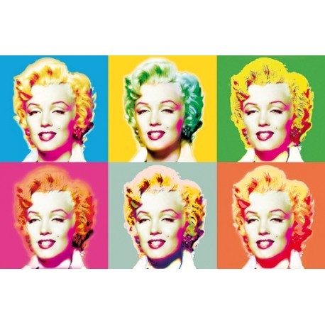 POSTER VISIONS OF MARILYN  682