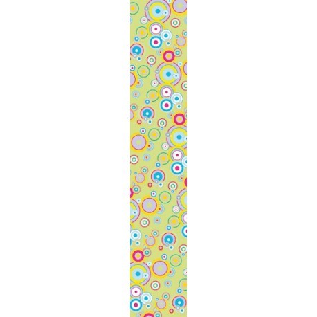 SAMOLEPLJIV POSTER FLYING BUBBLES MINT  74509